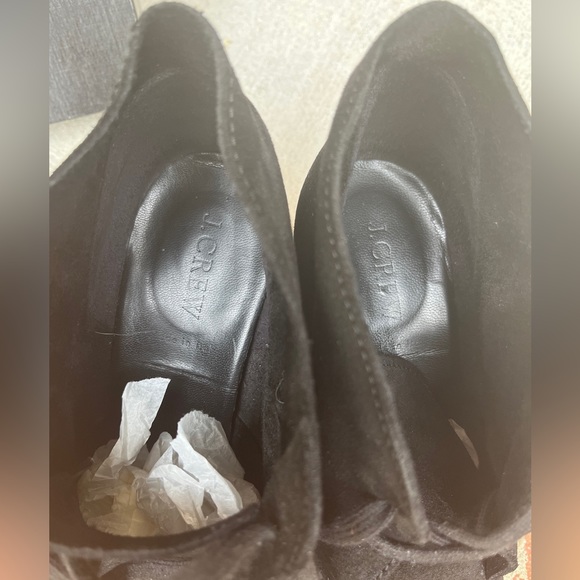 J Crew Macalister Black Ankle Boot Booties Size 8 EUC - Picture 8 of 11